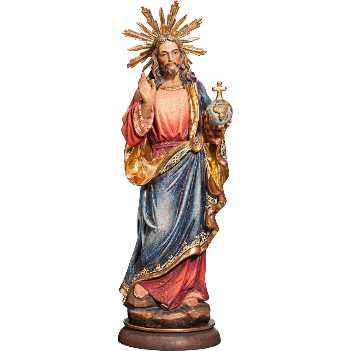 Salvator Mundi con aureola